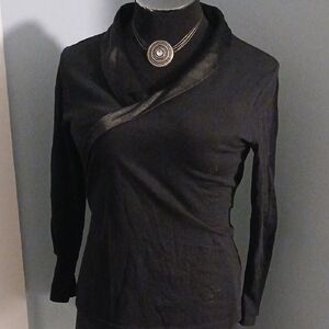 Black Long Sleeve Top